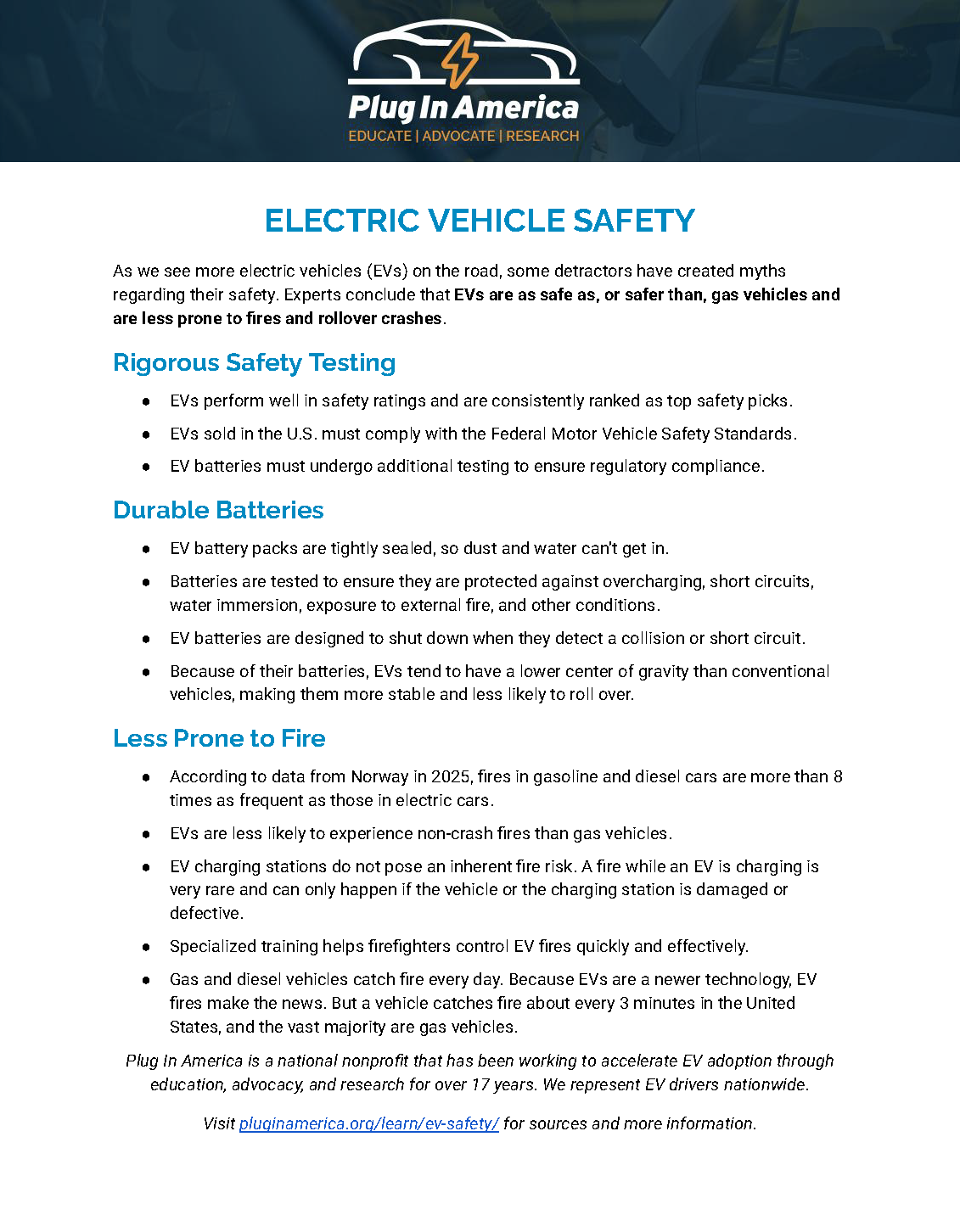 Electric Vehicle Safety