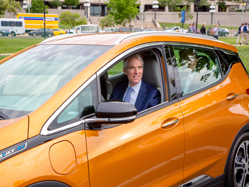 The Electric Car Takes Capitol Hill