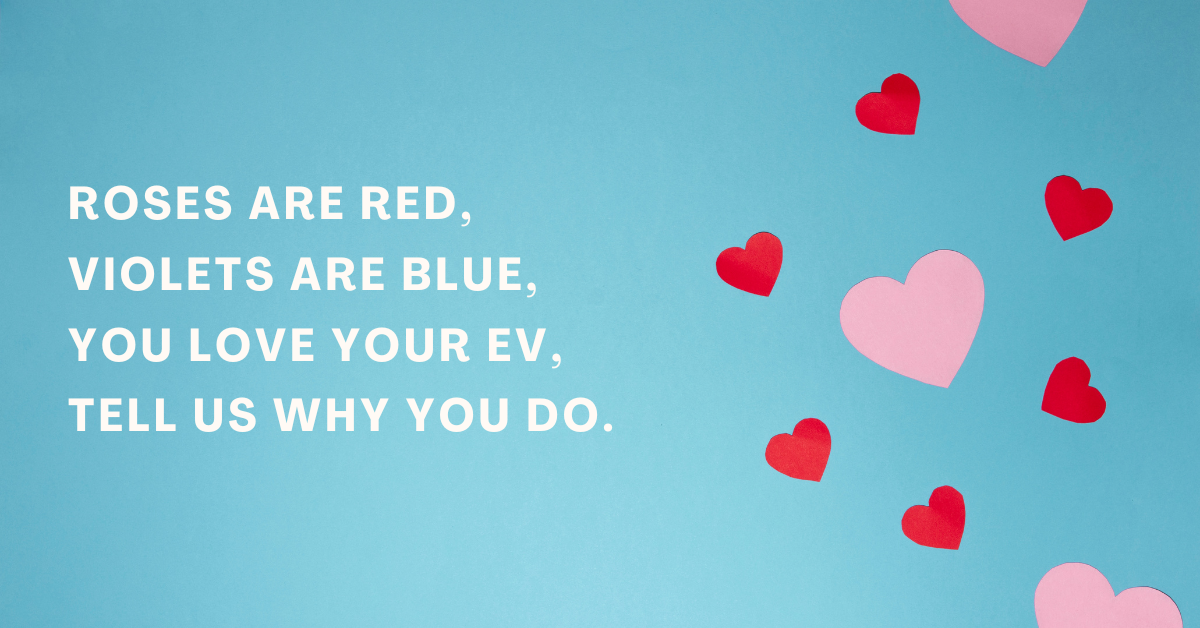 #EVmyValentine: Show your car some love