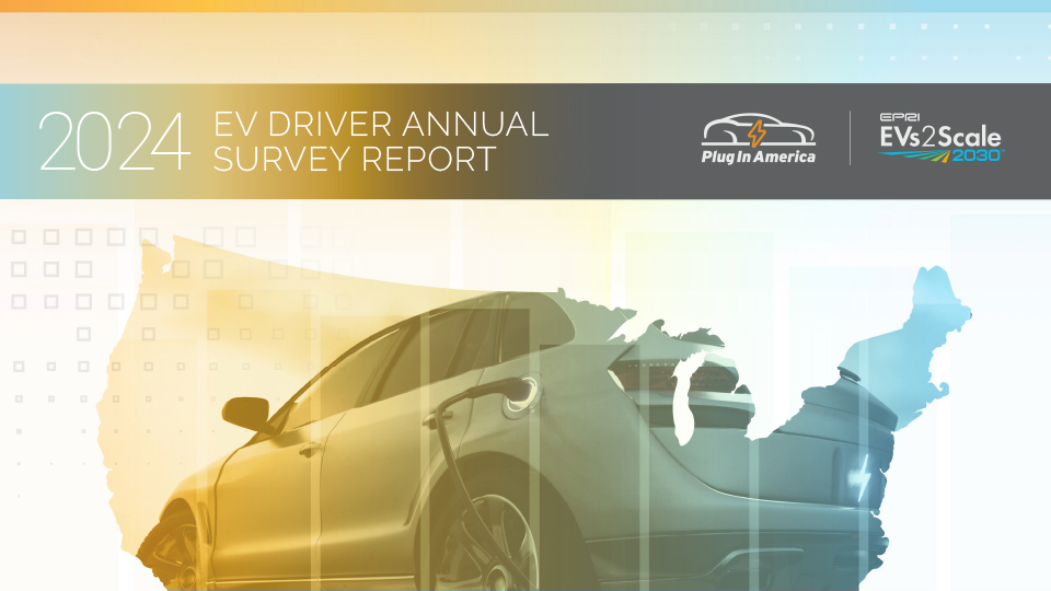 2024 EV Driver Survey Report Cover